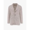 Linen, wool and silk blazer