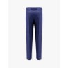 Linen, wool and silk trousers with pinces
