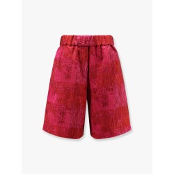 Pomy multicolor fabric shorts