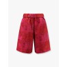 Pomy multicolor fabric shorts
