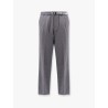 Alex wool blend trousers with enamelled detail