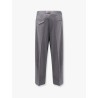 Alex wool blend trousers with enamelled detail