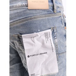 Light Indigo Paint Slim Fit Jeans