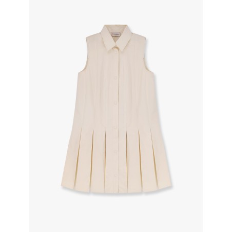 Cotton and silk mini chemisier dress