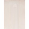 Cotton and silk mini chemisier dress