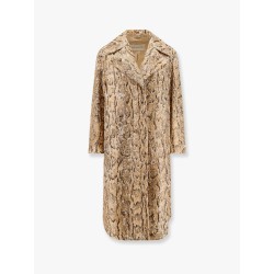 Ricca cotton coat with sequins embroidery