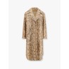 Ricca cotton coat with sequins embroidery