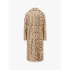 Ricca cotton coat with sequins embroidery