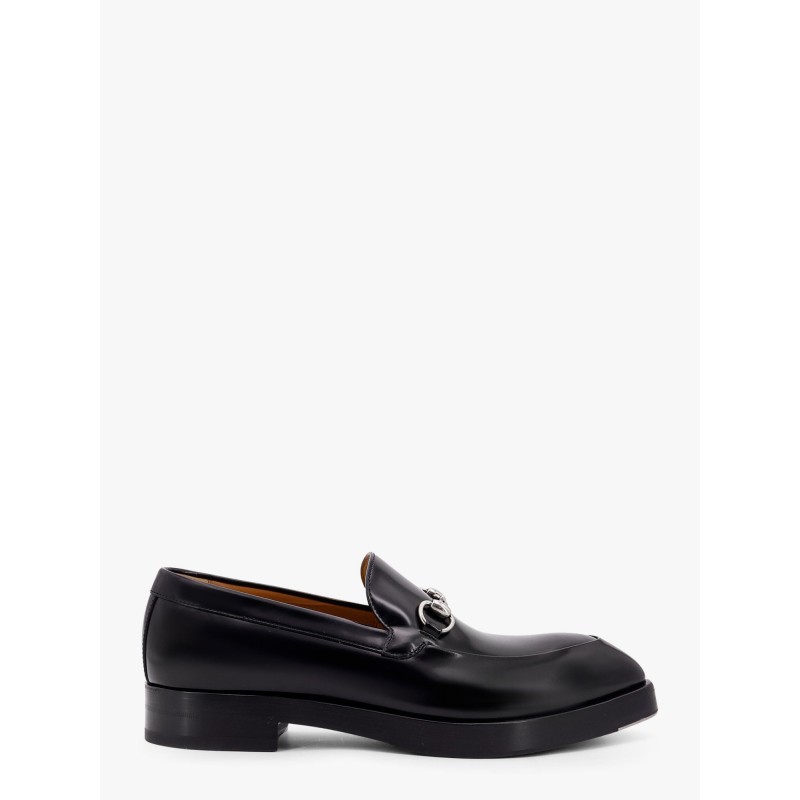 Leather loafers with Horsebit