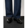 Leather loafers with Horsebit