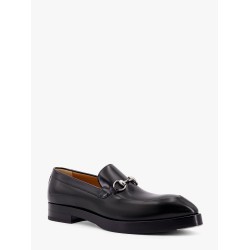 Leather loafers with Horsebit