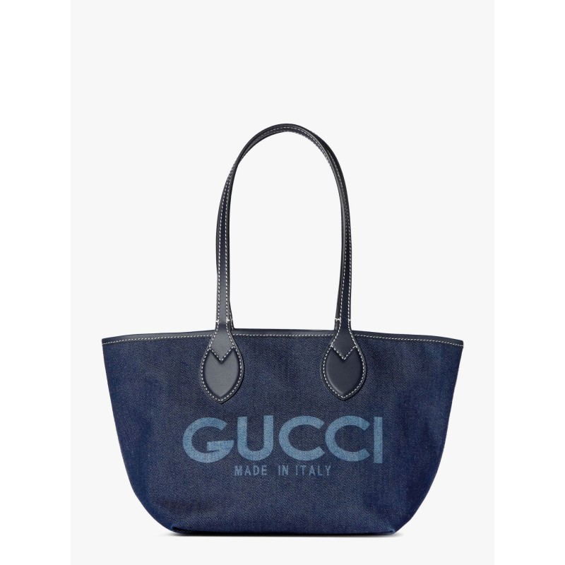 Totissima denim reversible shopping bag