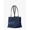 Totissima denim reversible shopping bag
