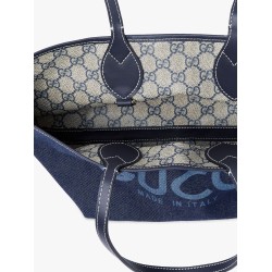 Totissima denim reversible shopping bag