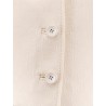 Wool and silk blazer with all-over GG motif