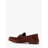 Suede loafers with all-over GG motif and iconic horsebit