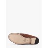Suede loafers with all-over GG motif and iconic horsebit