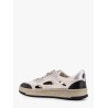 Low-top foam sneakers with lateral openwork