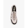 Low-top foam sneakers with lateral openwork