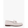 Suede loafers with iconic horsebit