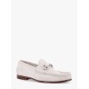 Suede loafers with iconic horsebit