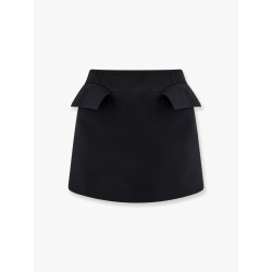 Mini lenght wool skirt