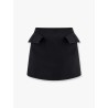 Mini lenght wool skirt