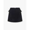Mini lenght wool skirt