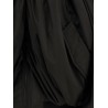 Draped padded bomber