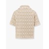 Canage Dior Or knitted blazer with Cannage lurex motif