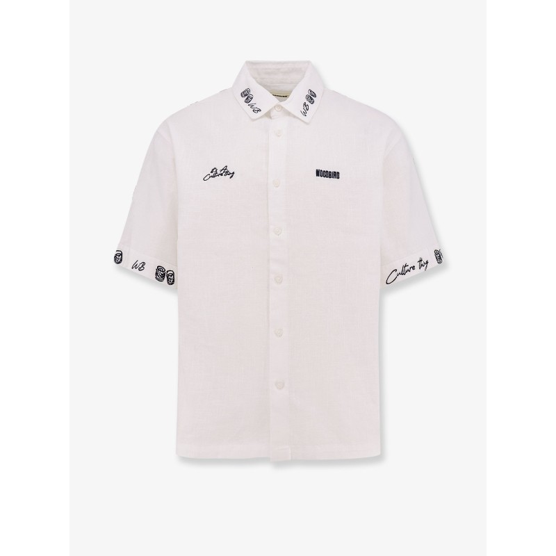 WB Wang cotton and linen shirt