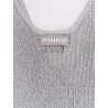 Noha viscose and metallized fibre tank top