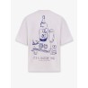 Organic cotton T-shirt with logo print