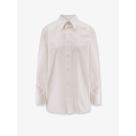 Certified cotton shirt with Cassandre embroidery