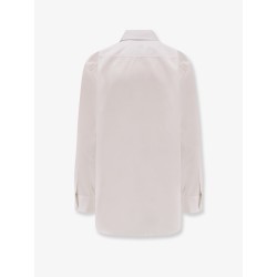 Certified cotton shirt with Cassandre embroidery