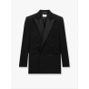 Certified wool Tuxedo Blazer with silk lining