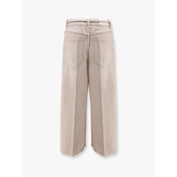 Lyna regenerative cotton jeans with Logo tag