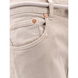 Lyna regenerative cotton jeans with Logo tag