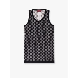 GG wool mini dress