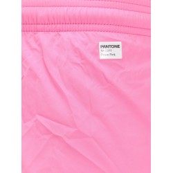 Lighting Pantone nylon swim trunks with Logo patch