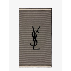 Cetrified cotton striped beach towel