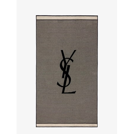 Cetrified cotton striped beach towel