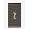 Cetrified cotton striped beach towel