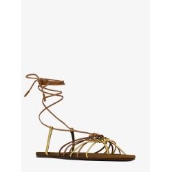 Bridget 05 leather flat sandals