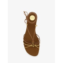 Bridget 05 leather flat sandals