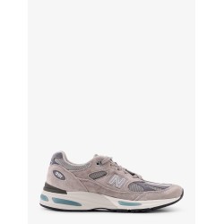 991 V2 Mesh and suede low-top sneakers
