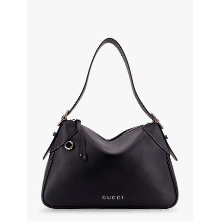 GG Emblem leather shoulder bag