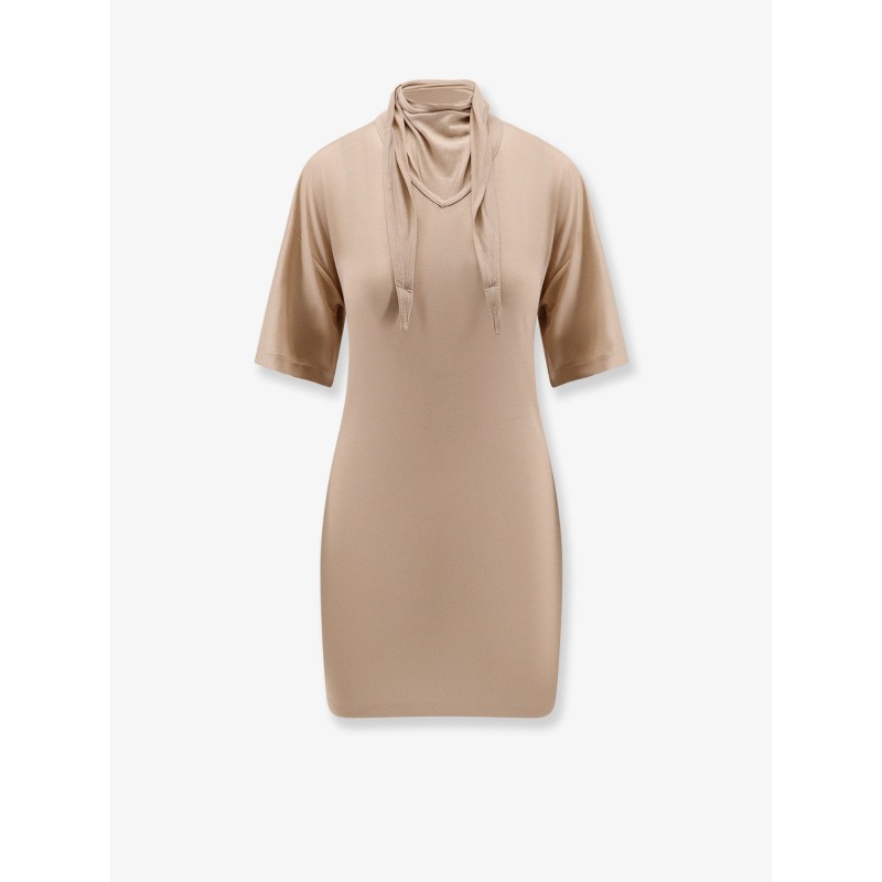 Silk top with Foulard detail