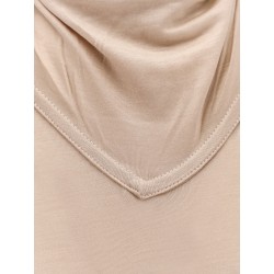Silk top with Foulard detail