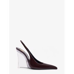 Miller 110 patent leather slingback décolleté